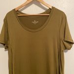 Cuddl Duds Flexwear Short Sleeve Maxi Shirt Dress Photo 1