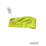 Good American  Always Fits Bandeau Swim Top Sz 1/2 S-M Electric Yellow NWT Photo 2