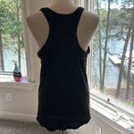 Super Cute PJ Salvage Racer Back Pajama Tank, Size Small, Black Photo 4
