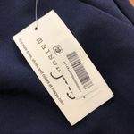 Maison Jules New Navy Blue Stretch Ruffle Shorts Photo 5