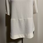 ZARA Preloved  White Square Neckline Blouse size small Photo 3