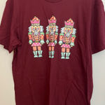 Gildan Nutcracker Heat Transfer‎ on  T-Shirt NWOT Size L Photo 0