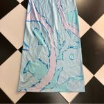 Simon Miller  Esmond Printed Sleeveless Slip Dress Swirls Swirly Baby Blue size L Photo 8