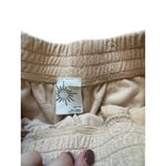 Offline by Aerie Beige Smiley Face Terry Cloth Lounge Shorts XS Tan Photo 2