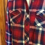 Angie plaid flannel shirt Photo 4