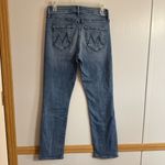 MOTHER The Mid Rise Dazzler Ankle Jeans in We The Animals Size 27 Blue Photo 1