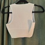 Aritzia  Cream Ribbed Knit Women's Top Photo 1