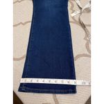 Old Navy  mid-rise kicker boot-cut dark blue jeans, size 16 short Photo 8