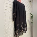 Grace Karin NWT women’s black floral midi dress size 16W Photo 1