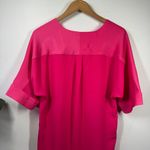 Trina Turk Dress Women S Pink TShirt Dress Made USA Minimal Dolman Sleeve Summer Photo 5