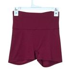 Victoria's Secret  High-Waisted Maroon Shorts,Size S Photo 0