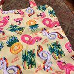 Dansko  Women’s Yellow Tote Unicorn Flamingo Pineapple EUC Photo 2