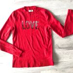 Zadig & Voltaire  red medium sweater. Love Photo 1