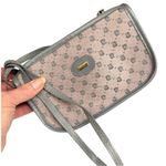 Pierre Cardin  Gray Monogram Crossbody Bag Mini Shoulder Purse Vintage Mini Bag Photo 1