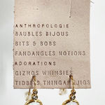 Anthropologie  Gold Drop Earrings Photo 0