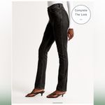 Abercrombie & Fitch NWT Abercrombie Ultra High Rise 90s Slim Straight Jean - Color Black, 27 Photo 4