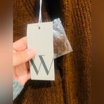 Worthington  Tortoise Brown Crew Neck Ribbed Knit Sweater. Size XSmall Photo 4