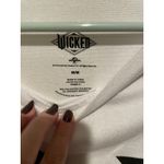 Wicked official long sleeve white shirt size medium NWOT Photo 3