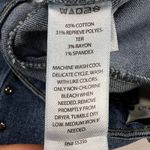 Camila Coelho  Studded Mid Rise Straight Leg Medium Dark Wash Jeans Size 6 Photo 9