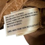 Universal Threads Universal Thread Denim Full Zip Puff Sleeve Mini Dress Womens XS Brown Utility Photo 5