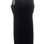 Brooks Brothers Sheath Dress Sz. 12P Navy Lined Cotton Stretch Career Business Photo 2