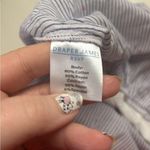 Draper James  Red White Blue Stripe Star Button Front Body Suit Size XL Patriotic Photo 4