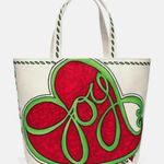 Brighton  Love & Joy Christmas Holiday Canvas Tote Bag Photo 0
