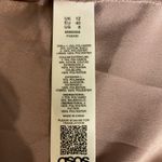 ASOS Floral Lace Long Sleeve Lined Pleated Skirt Mini Dress Size 8 Pink Elegant Photo 9