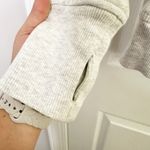 Lululemon  Size 6 Scuba Hoodie Heathered Core Ultra Light Grey Athleisure Workout Photo 1