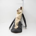 Kate Spade Southport Avenue Linda Two-Tone Leather Tote Buttermilk Midnight Bag Photo 2