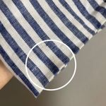 J.Crew Schoolboy Blazer Striped Blue White Linen Sz 2 Women Professional Preppy Photo 13