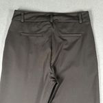 Bamans Womens Small Black Straight Leg Casual Dress Pants Pockets Stretch Photo 8