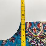 Johnny Was NWOT  Floral Sleeveless Ruffles Multicolor Mini Dress Size S Photo 9