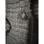 L'Agence NWT  Chamberlain Single Breasted Blazer Suit Jacket Black Tweed Size 0 Photo 5