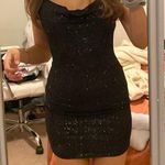 Windsor Sparkly Black Bodycon Dress Photo 0