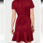 Newbury Kustom  Boutique Burgundy short sleeve dress size small Photo 1