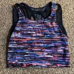 Lululemon Break Free Mesh Racer Back Tank Top Purple Size 2 Photo 0