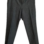 Ann Taylor  Devin Fit Slacks Womens Size 12 Trouser Pants Gray Career Stretch Photo 0