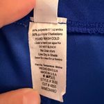 Royal Blue NWOT Fitted High Rise Stretch Flared Women's Pants Size M Photo 7