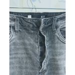 Kut From The Kloth  High Waisted Ankle Straight Jeans Black 2 Long Grunge Punk Photo 2