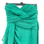 Minuet  size small strapless emerald green‎ dress hidden side zip Photo 2