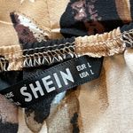 SheIn  Leopard Print Stretch Waist Halter Romper Size Large Photo 6