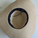 Beach It Up Tan Straw Hat with Braided Rope Tassels — Never Worn Photo 8