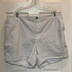 Old Navy  NWT Shorts Size XXL Stripes Coastal Preppy Chino 3.5 Inch Photo 0