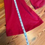 Fabletics  NWT Leggings MED PureLuxe High-Waisted Crossover Flare Holly Berry Red Photo 10