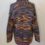 Cartise wool mohair blend open front shawl collar cardigan sweater S Photo 2