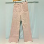 Listicle  Pink Flare Distressed Jeans Photo 3
