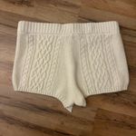 Aerie  Cream Cable Knit Lounge Sleep Shorts NWT  Photo 1