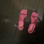 ZARA NWOT  pink strappy sandals  Photo 2