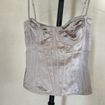 House Of CB  size S D-DD  'Chantal' Champagne Satin Corset NWOT S D-DD Photo 4